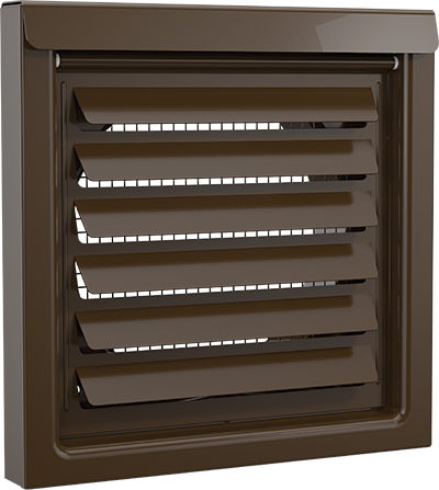FreshVent Model FRV6B Brown Intake Vent