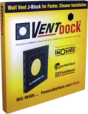 FreshVent Model FRV4B Brown Intake Vent